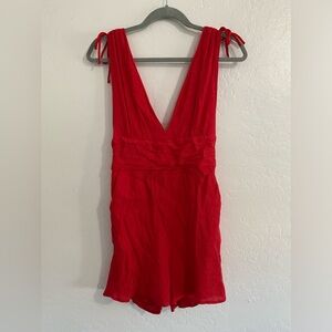 Super Cute Red Romper